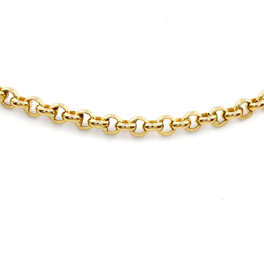 9ct gold 6.8g 20 inch hollow belcher Chain